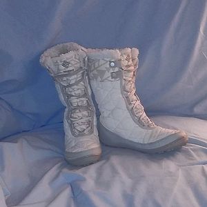 Columbia Waterproof Warm White Snow Winter Boots 6
